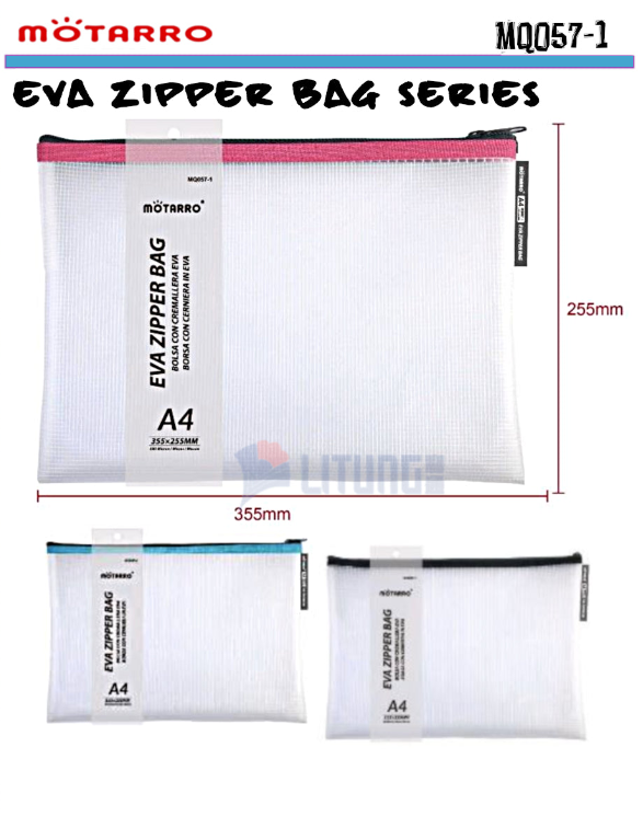 Motarro A4 EVA Zipper Bag Bookazine HK