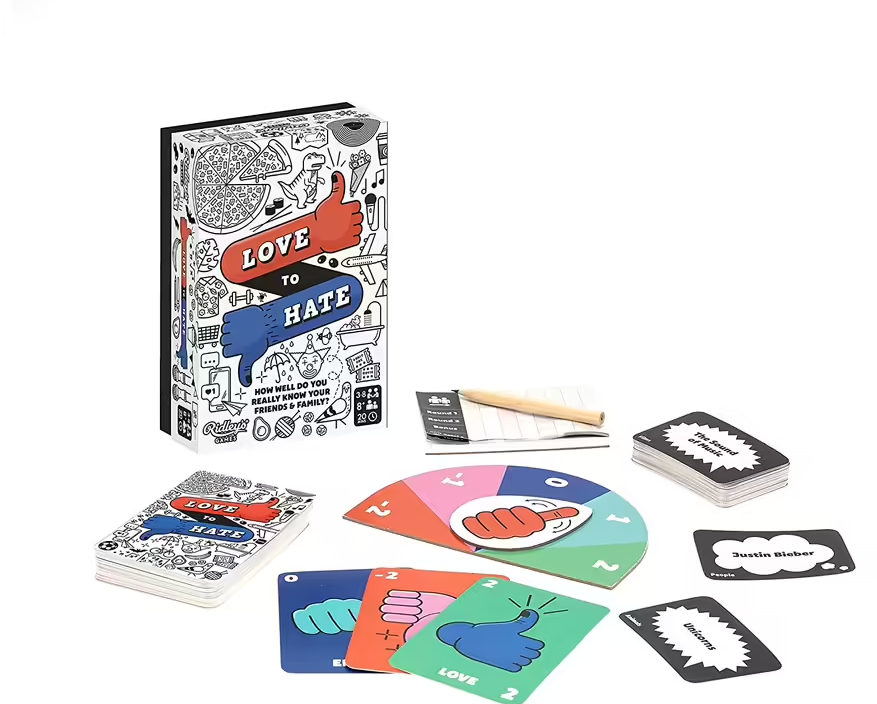 Love To Hate Friends & Family Game | Bookazine HK