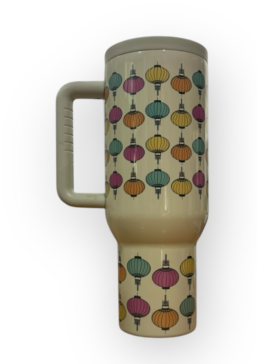 Wong Tai Sin Lanterns Travel Tumbler 40Oz | Bookazine HK