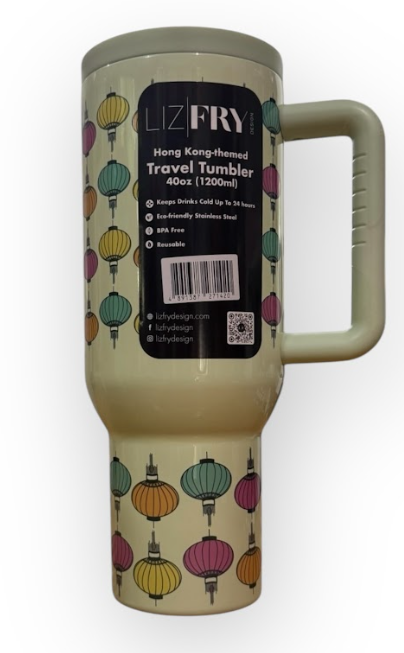 Wong Tai Sin Lanterns Travel Tumbler 40Oz | Bookazine HK