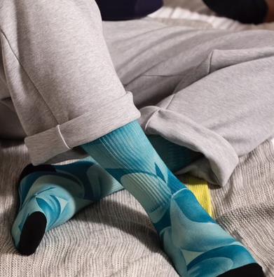 Ocean Blue Socks | Bookazine HK