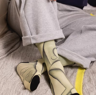 Beige and Alpine Socks | Bookazine HK