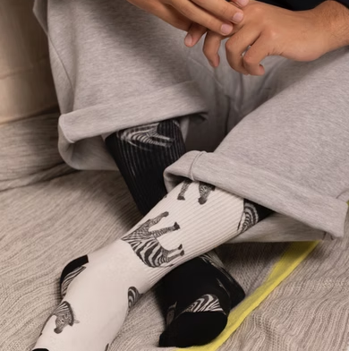Zebra Socks | Bookazine HK