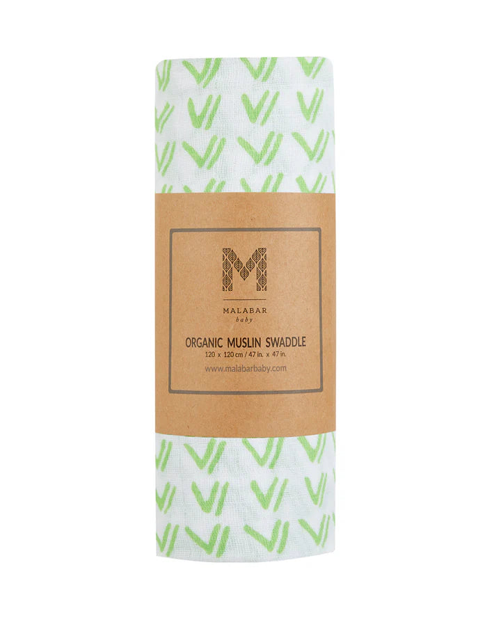 Grass Organic Muslin Swaddle Blanket | Bookazine HK