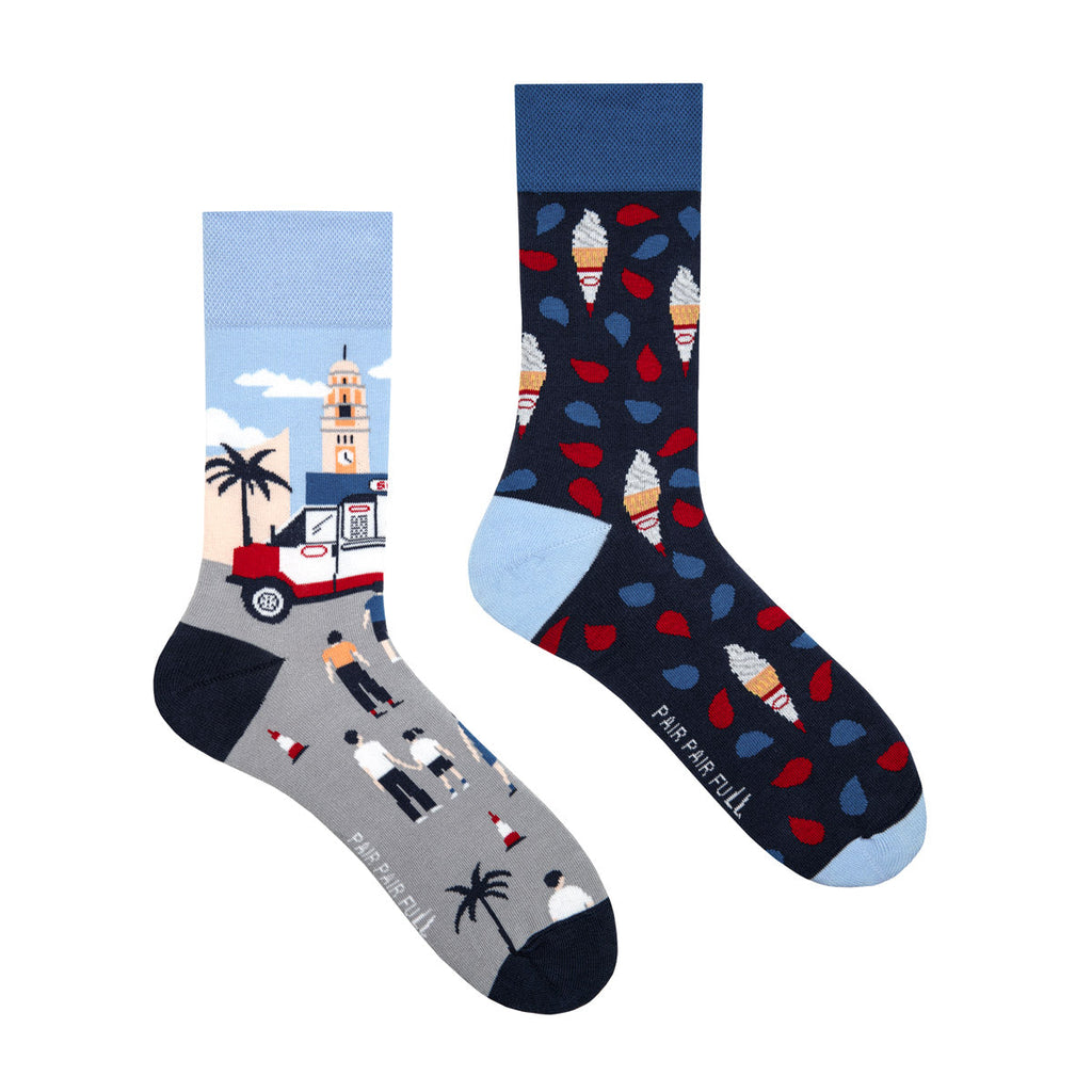 Sound Of Ice Cream Adult Crew Socks 44-46
