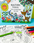 Nature Trail Animals Colouring Book