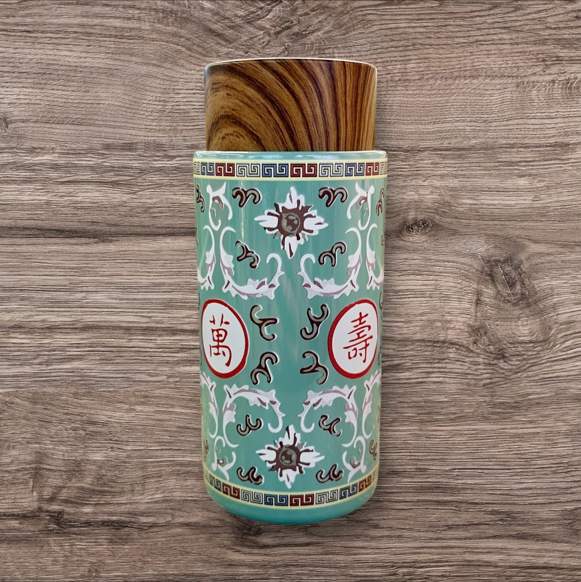 Stainless Steel Thermos Light Blue Longevity 260Ml | Bookazine HK