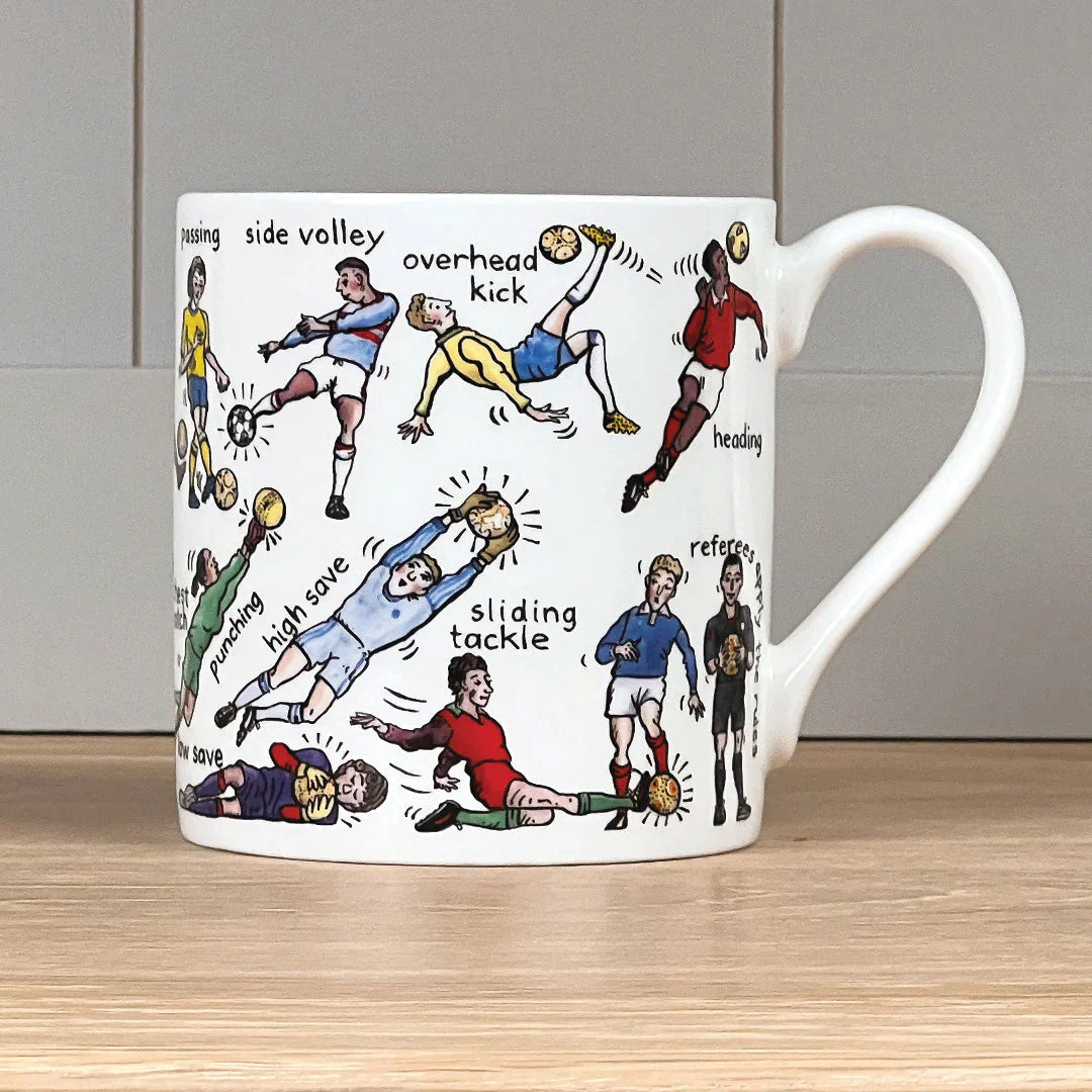 The Art of Football Mug 350Ml | Bookazine HK