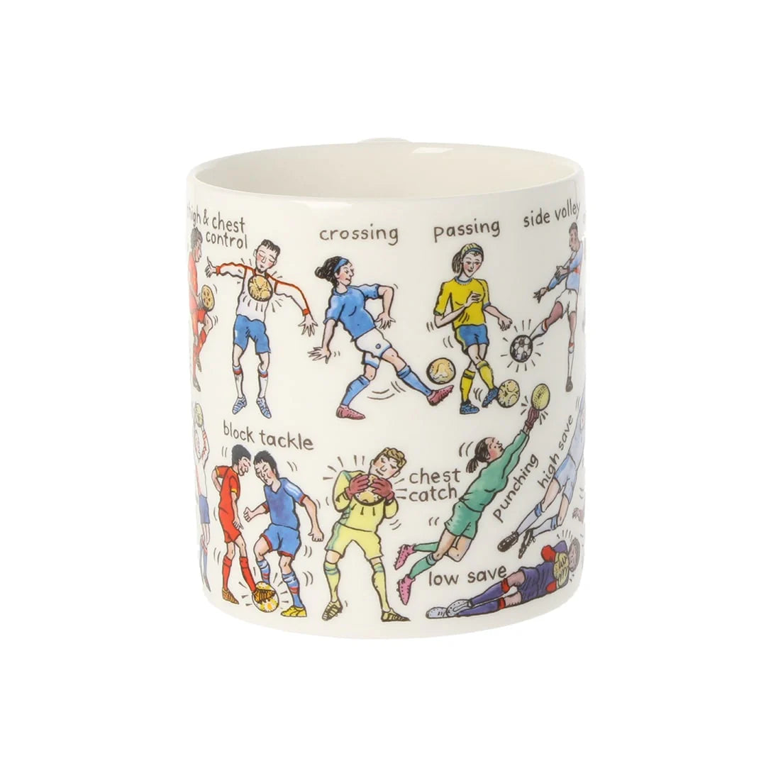 The Art of Football Mug 350Ml | Bookazine HK