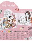TOPModel Doggy Colouring Book Figural Kitty and Doggy | Bookazine HK
