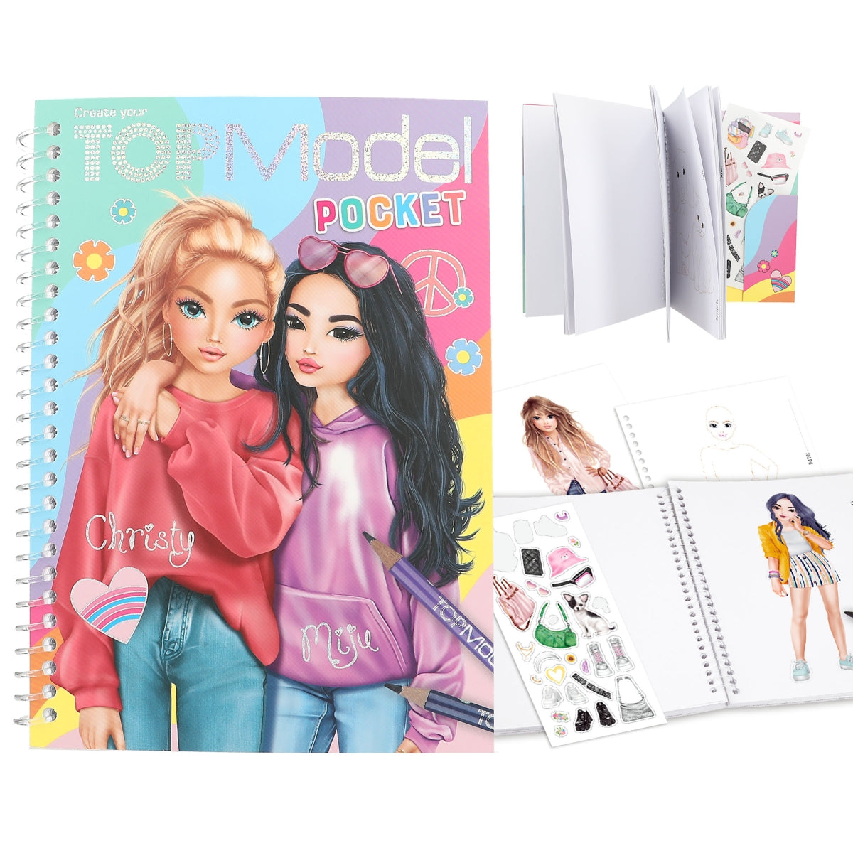 TOPModel  Pocket Colouring Book | Bookazine HK