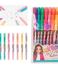 TOPModel Glitter Gel Metallic Pen Set | Bookazine HK