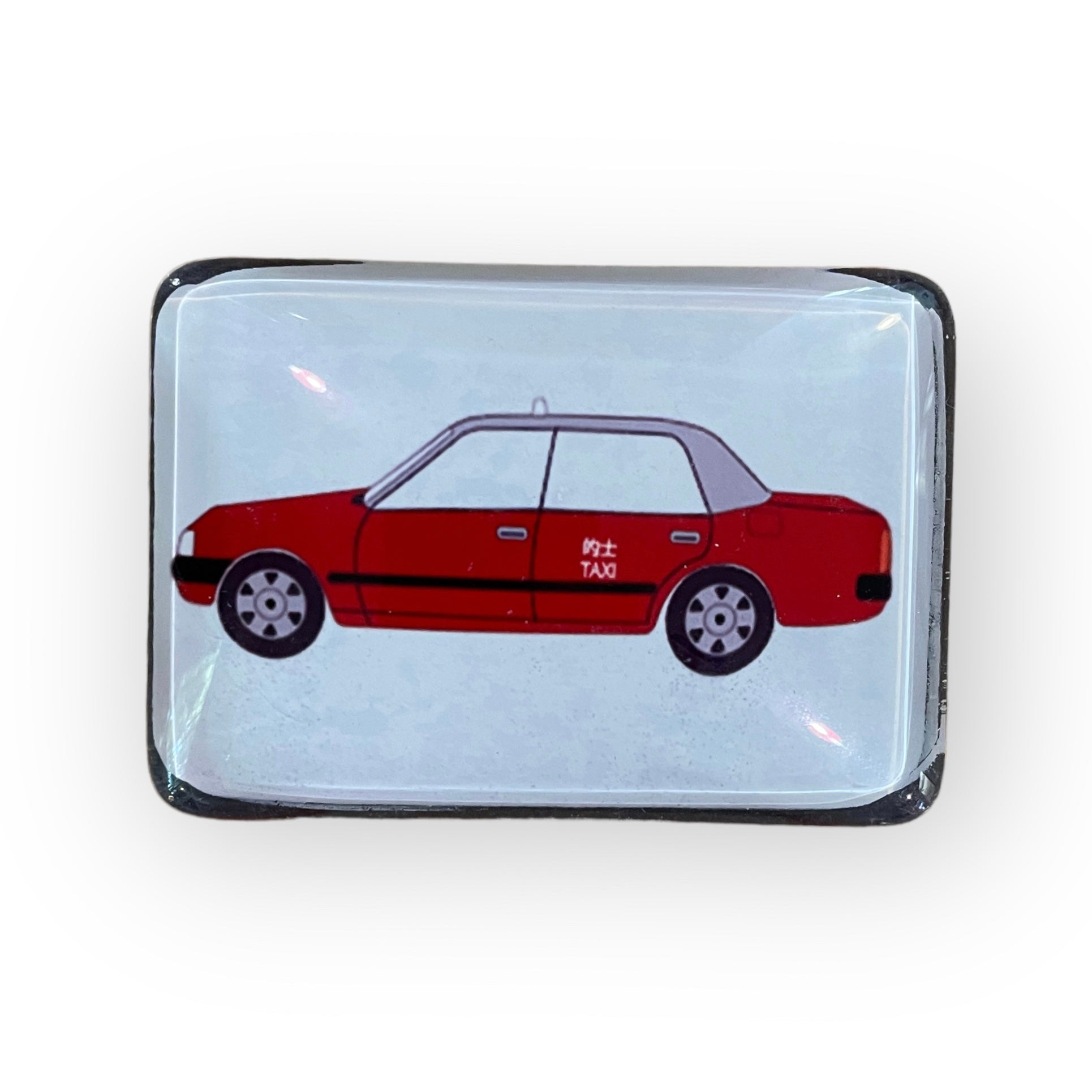 Hong Kong Taxi Fridge Magnet - Liz Fry