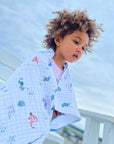 Under The Sea Organic Muslin Snug Blanket | Bookazine HK