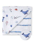 Under The Sea Organic Muslin Snug Blanket | Bookazine HK