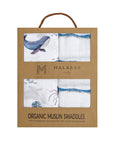 Under The Sea Organic Muslin Swaddle Set | Bookazine HK