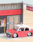 Urban Taxi Mong Kok Paper Miniature Model   | Bookazine HK