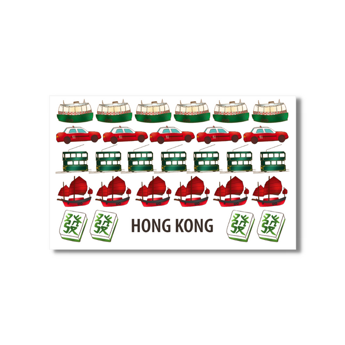 Hong Kong Food Icons Postcard | Bookazine HK