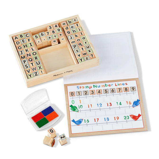 Deluxe Wooden Stamp Set