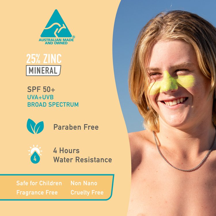 Yellow Zinc Stick Single Pack Spf 50+ | Bookazine HK