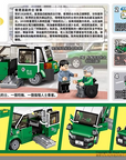Hong Kong Hybrid Taxi New Territories Building Blocks