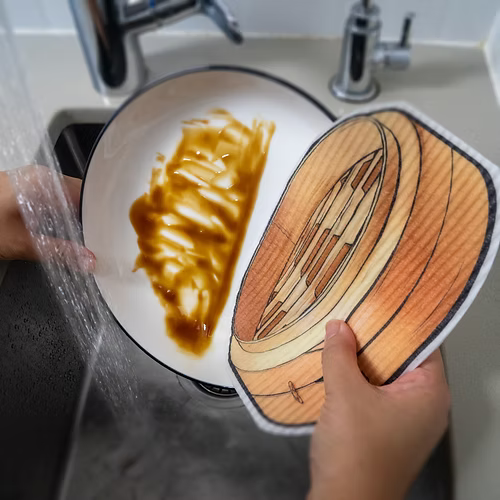 DaiChaFan Bamboo Steamer Sponge Dishcloth  | Bookazine HK