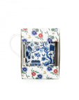 HK Toile Mug - Blue & Gold | Bookazine HK