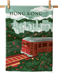 Peak Tram Tea Towel | Bookazine HK