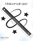 Black Star Eye Liner Stamp