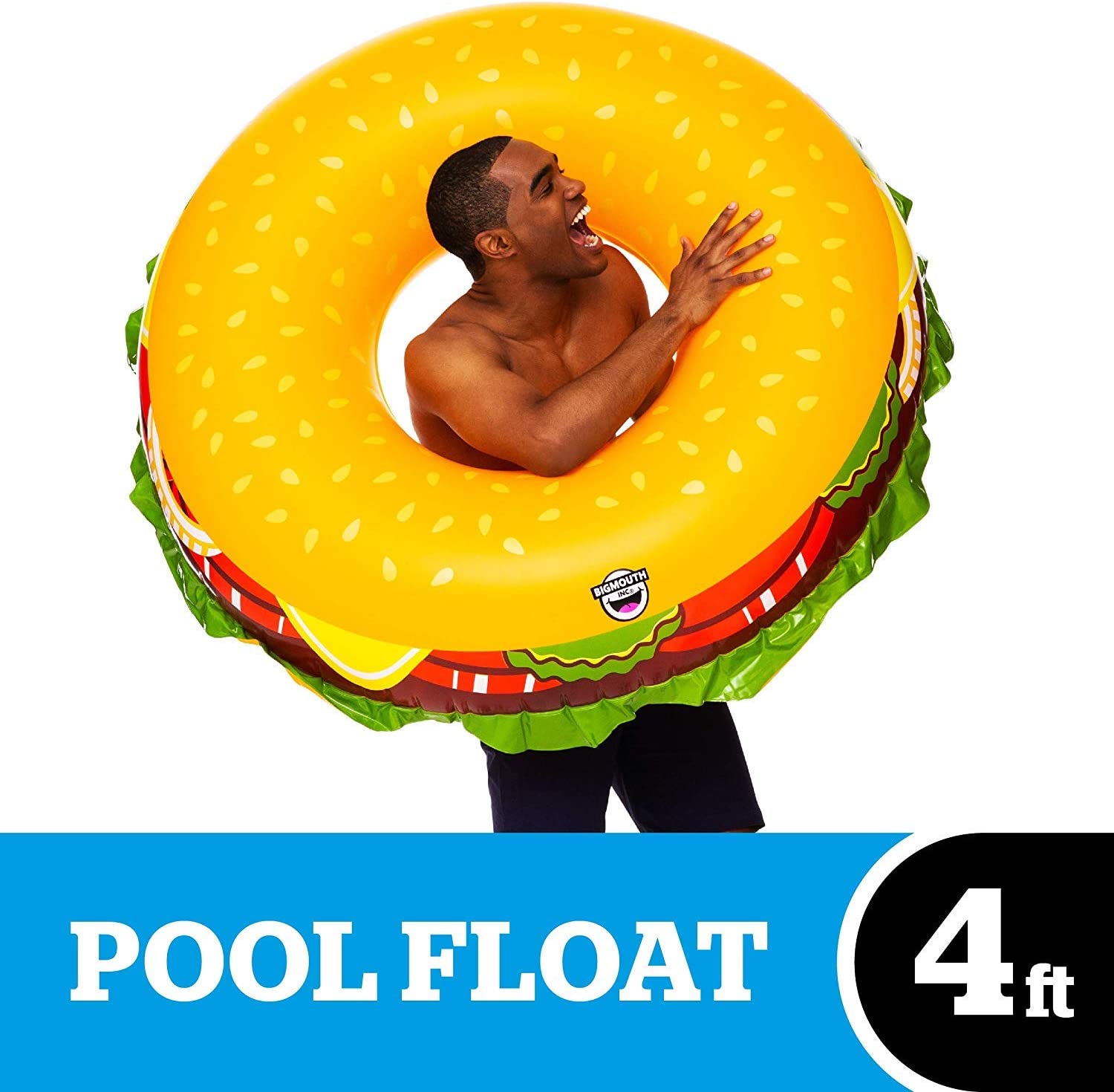 Cheeseburger Pool Float