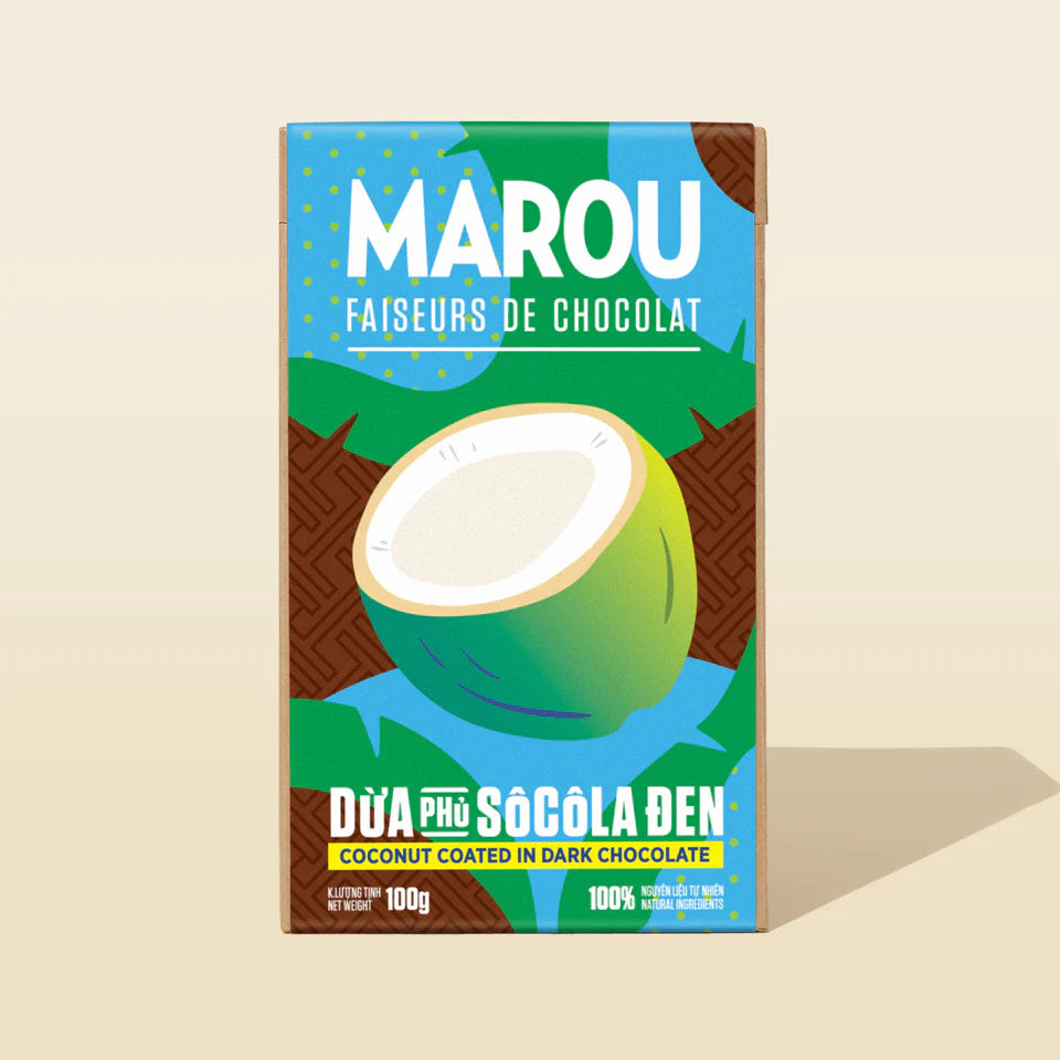 Marou - Dried Coconut Dark Chocolate | Bookazine HK