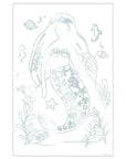 Mermaid Coloring Posters