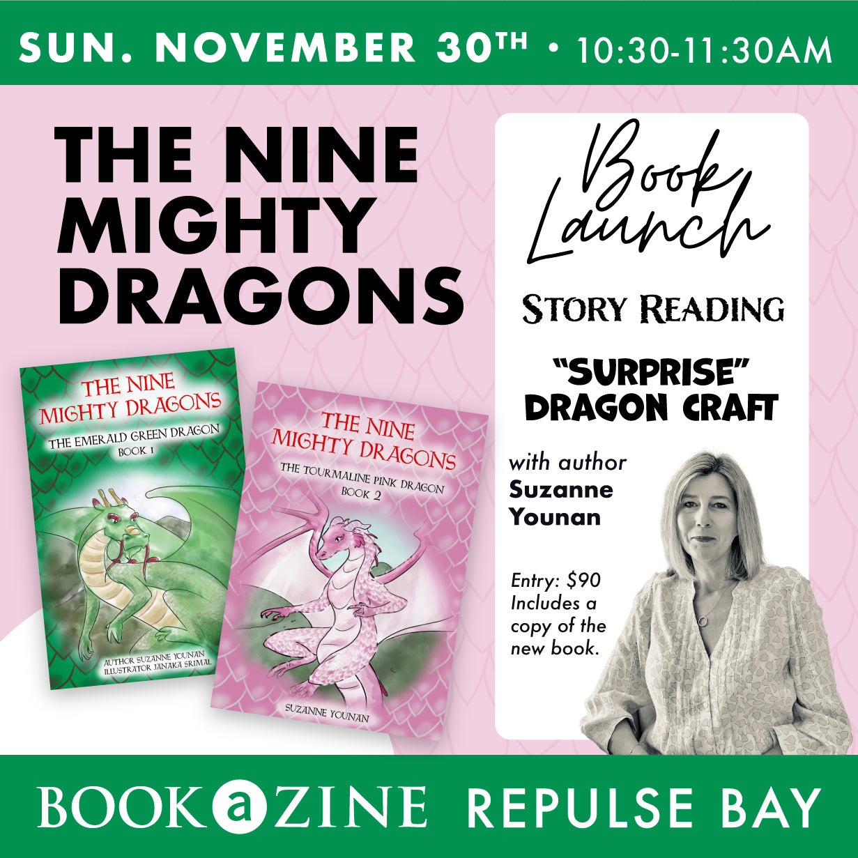 Book Launch & Story Telling: The Nine Mighty Dragons