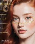 Gold Symphony Temporary Freckles Tattoo