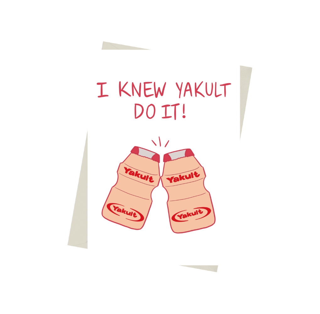 I Knew Yakult Do It Card | Bookazine HK