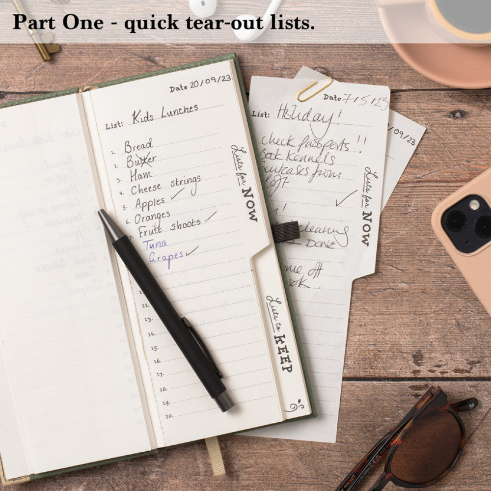 Lists For Life - List Notebook