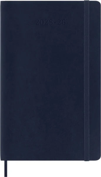 18M Weekly Softcover Notebook Large Sapphire Blue  | Bookazine HK