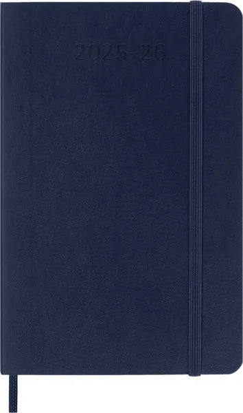 18M Weekly Softcover Notebook Pocket Sapphire Blue | Bookazine HK