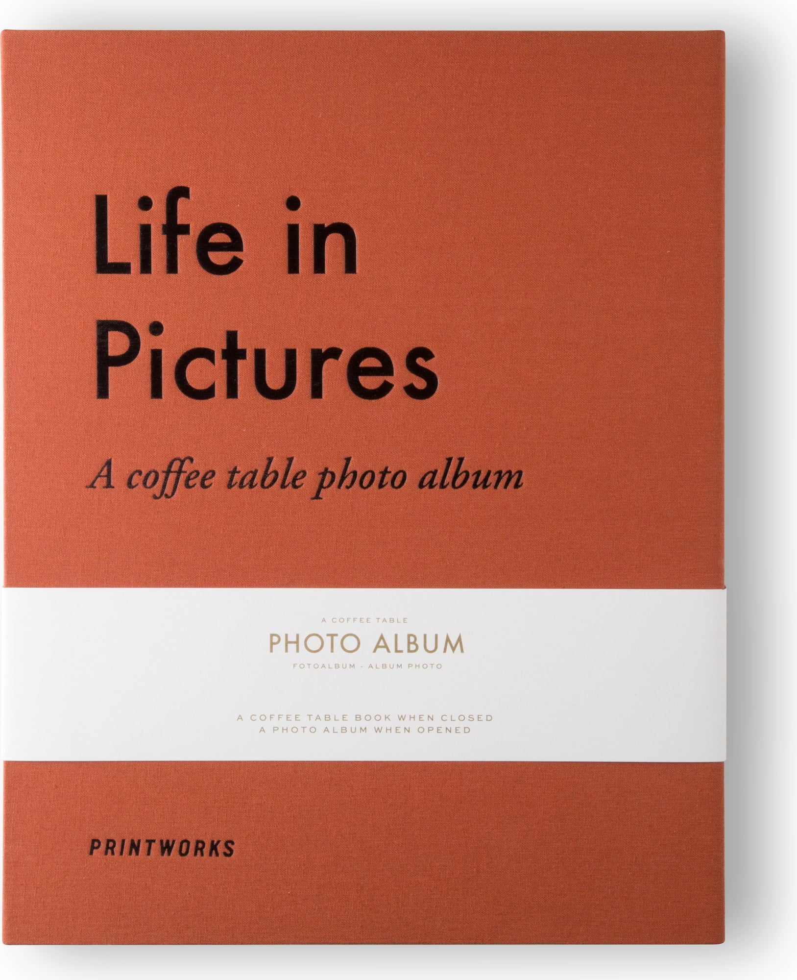 Photo Album - Life In Pictures Orange