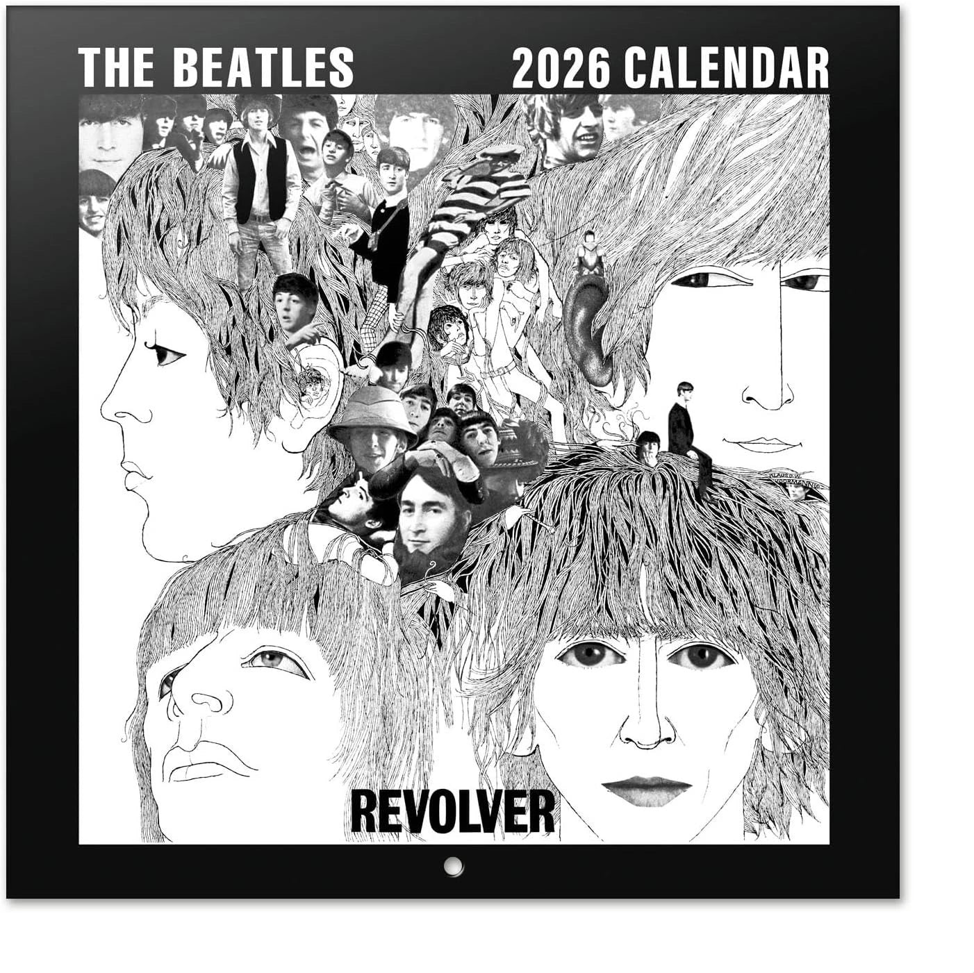 The Beatles Wall Calendar 2026
