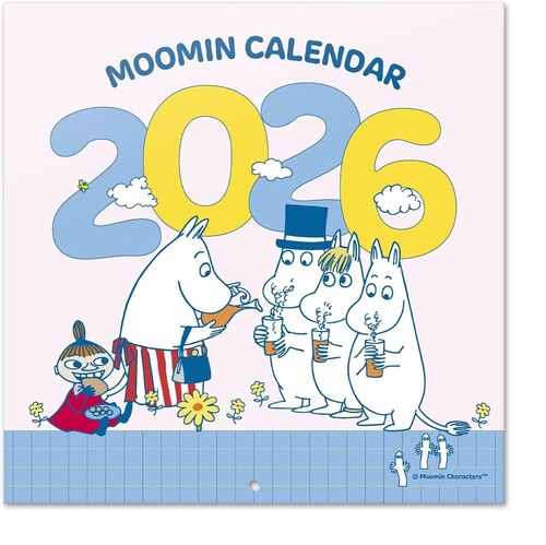 Moomin Wall Calendar 2026