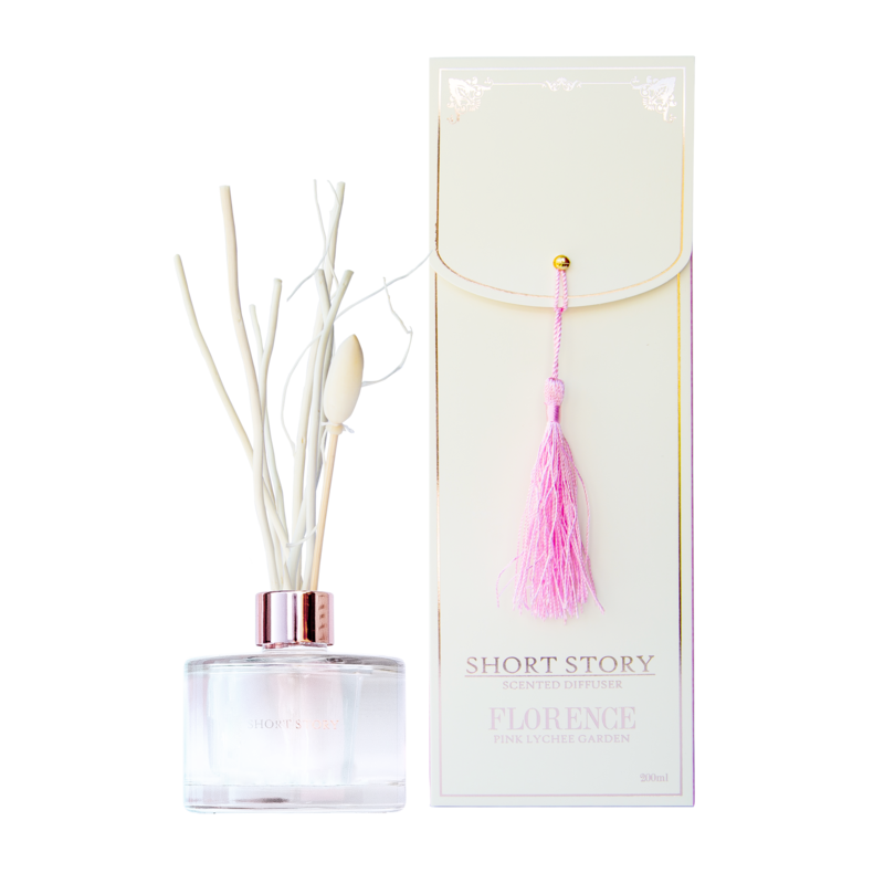 Florence - Pink Lychee Scented Diffuser | Bookazine HK