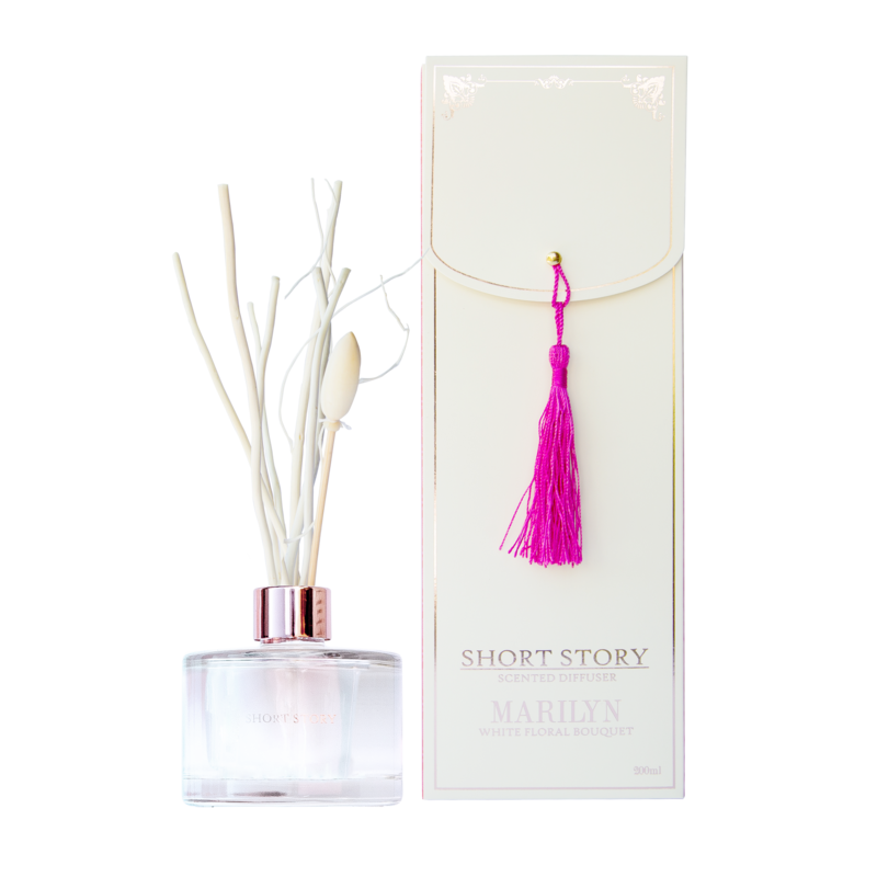 Marilyn - White Floral Bouquet Scented Diffuser | Bookazine HK