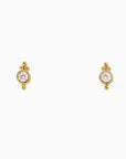 Mini Satellite Stud Earrings Gold | Bookazine HK