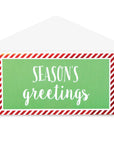 Christmas Seasons Greeting Money Envelope Pack Of 15