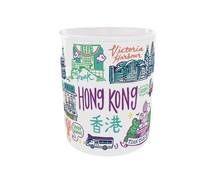 Colourful Hong Kong Ceramic Mug | Bookazine HK