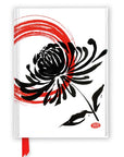 Sumi Flower Heads: Chrysanthemum Foiled Journal With Magnetic Flap