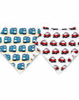 Taxi & Tram Organic Cotton Bandana Bibs 2Pc Set | Bookazine HK