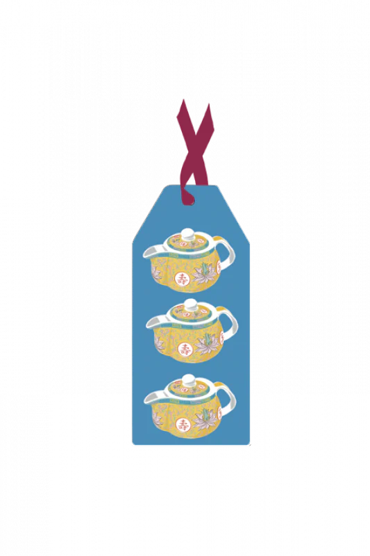 Blue Teapot Tag | Bookazine HK