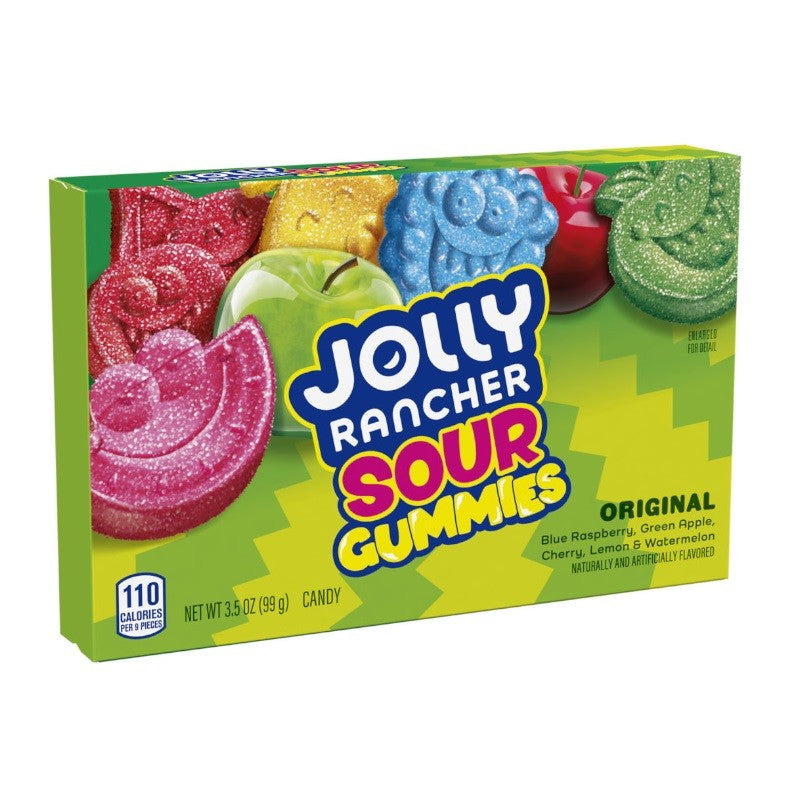 Jolly Rancher Sour Gummies Theatre Box 3.5Oz